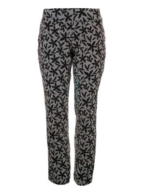 Women's Abstract Printed Wide Leg Trousers | Boohoo UK